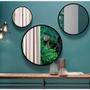 Imagem de Espelho Decorativo Trio Redondo Pendurador Banheiro Sala