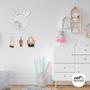 Imagem de Espelho Infantil 43x44cm Branco Alce  ML