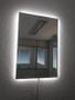 Imagem de Espelho lapidado bisotê Iluminado com LED frio - 60x80cm