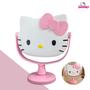Imagem de Espelho Maquiagem Infantil Com Suporte De Mesa Hello Kitty