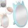Imagem de Espelho Mesa / Pendurar Oval Moldura Plastico 15,2X14,5Cm