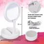 Espelho Moderno De Mesa Camarim Mulheres C/Luzes De Led - My Foldaway Imagem de Espelho Moderno De Mesa Camarim Mulheres C/Luzes De Led