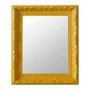 Imagem de Espelho Moldura Rococó Raso 16134 Amarelo Art Shop