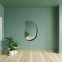 Imagem de Espelho Orgânico Grande 70x50 Decorativo p/ Salas Quartos Banheiros