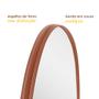 Imagem de Espelho Orgânico Moderno Decoração Lavabo Banheiro 44x64cm