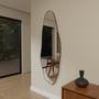 Imagem de Espelho Orgânico Pinterest 110x50cm Grande Modelo Flame Retrô Decorativo Sala Quarto Banheiro Adnet