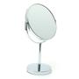 Imagem de Espelho Para Maquiagem De Mesa Grande Dupla Face 5x Aumento