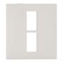 Imagem de Espelho Placa Pial Plus+ Branco 4X4 2Mod.Horz 618511Bc