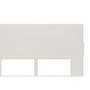 Imagem de Espelho Placa Pial Plus+ Branco 4X4 2Mod.Horz 618511Bc