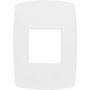 Imagem de Espelho Placa Radial Modular Branco 4X2 2Mod.1703005