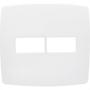 Imagem de Espelho Placa Radial Modular Branco 4X4 2Mod 1703011