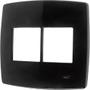 Imagem de Espelho Placa Radial Modular Preto 4X4 4Mod 1704007