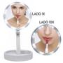 Imagem de Espelho Portátil Articulado Com Led My Fold Away Mirror