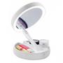 Imagem de Espelho Portátil Articulado Com Led My Fold Away Mirror