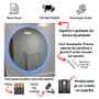 Imagem de Espelho Redondo 70Cm X 70Cm com LED a PILHA ou FONTE