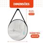 Imagem de Espelho Redondo Adnet Decorativo 60cm Com Suporte - NYBC