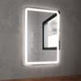 Imagem de Espelho Retangular com LED 60x40cm Touch Bivolt Moderno