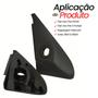 Imagem de Espelho Retrovisor Esquerdo Fiat Uno Fire 2001 2002 2003 2004 2 Portas Com Acabamento Regulagem Interna Manual