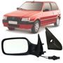 Imagem de Espelho Retrovisor Esquerdo Fiat Uno Fire 2001 2002 2003 2004 2 Portas Com Acabamento Regulagem Interna Manual