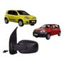 Imagem de Espelho Retrovisor Fiat Uno 4 Portas 2010 a 2014 Com Controle Lado Esquerdo