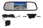 Imagem de Espelho Retrovisor LCD Colorido de 4,3 com Câmera  De Ré E Sensor Estacionamento Embutido - Chery Jac J3 J2
