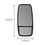 Imagem de Espelho Retrovisor Mb Atron 1319 2016 Com Bifocal Convexo Ld