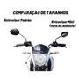 Imagem de Espelho Retrovisor Moto Cg Titan 160 Start 160 2018 2019 2020 2021 2022 2023 Mini Original Gvs