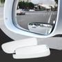 Imagem de Espelho Retrovisor Slim De Ângulo Amplo 2 Peças Espelho Convexo Claro Para Ponto Cego Estacionamento