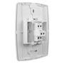 Imagem de Espelho Tomada 4x2 com 1 Interruptor Paralelo Vertical 10A 250V~ Linha Slim Ilumi (Ref.: 8022)
