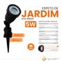 Imagem de Espeto De Jardim LED 5W Bivolt Em ABS Opus