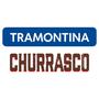 Imagem de Espeto Duplo para Churrasco Tramontina com Lâmina em Aço Inox e Cabo de Madeira 95 cm