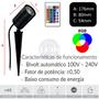 Imagem de Espeto Jardim Led RGB EFFECT 10w Colorido IP65 Bivolt