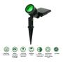 Imagem de Espeto Refletor Led Spot Solar Externo Jardim Pro 10LM Verde