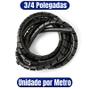 Imagem de Espiral Fios 3/4 PVC Preto - FRONTEC (UNIDADE POR METRO)(F7134PEPR50)