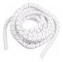 Imagem de Espiral para Cabo 8 mm 20 m comprimento Branco ES8-890 Elesys