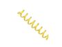 Imagem de Espiral para Encadernação Amarelo Transparente 7mm 25 Folhas 100 und