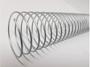 Imagem de Espiral para Encadernação Metal Prata A4 17MM 100fls 10un