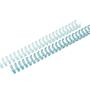 Imagem de Espiral para Encadernação Wire o The Cinch Azul Claro e Escuro 25mm - 4 Unidades