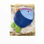 Imagem de Esponja De Banho Infantil Luva Bichinhos - Peixe Azul