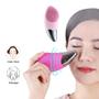 Imagem de Esponja Eletrica Massageador Facial Limpeza Resistente Agua Rosa Pink