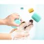 Imagem de Esponja/ Escova Para Banho PET  -Silicone com Dispensador Sabonete liquido/ Shampoo-Super Macia PET