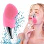 Imagem de Esponja massageadora e limpeza facial recarregável esfoliação