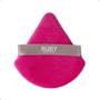 Imagem de Esponja Puff Para Pó Ruby Kisses Triangular Rosa E Cinza