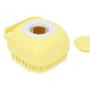 Imagem de Esponja Silicone Dispenser Sabonete Adultos E Pets Amarelo