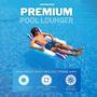 Imagem de Espreguiçadeira acolchoada de luxo Pool Float Swimline Sunchaser