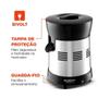 Imagem de Espremedor de Frutas Mondial E-10 Turbo Com Cone Extra e 250W Preto e Inox