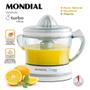 Imagem de Espremedor de Frutas Turbo Citrus 1.25l 25W Branco Mondial - 8841