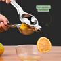 Imagem de Espremedor de Laranja e Limão Manual Para Sucos e Frutas Aço Inox Forte Resistente