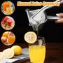 Imagem de Espremedor Manual Suco Frutas Juicer Alumínio Rápido Clink