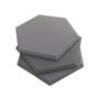 Imagem de Espuma Acustica Hexagonal 30X2Cm Antichamas Kit 10 Placas